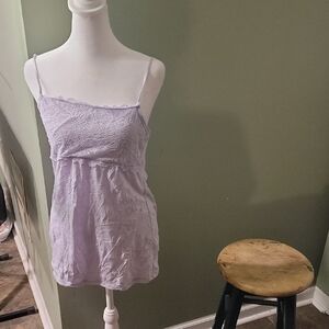 Maurices Lavender Lace Top